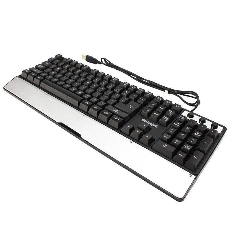 Tastatura gaming iluminata, interfata USB