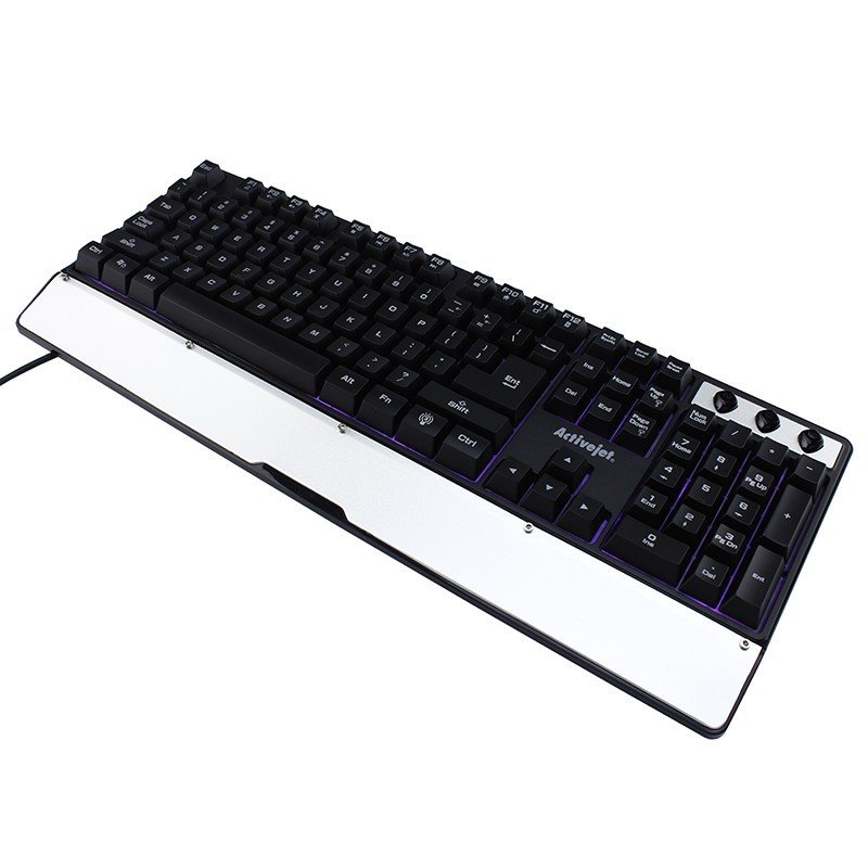 Tastatura gaming iluminata, interfata USB