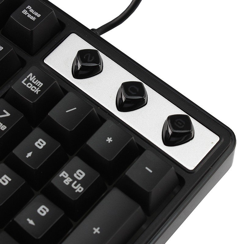 Tastatura gaming iluminata, interfata USB